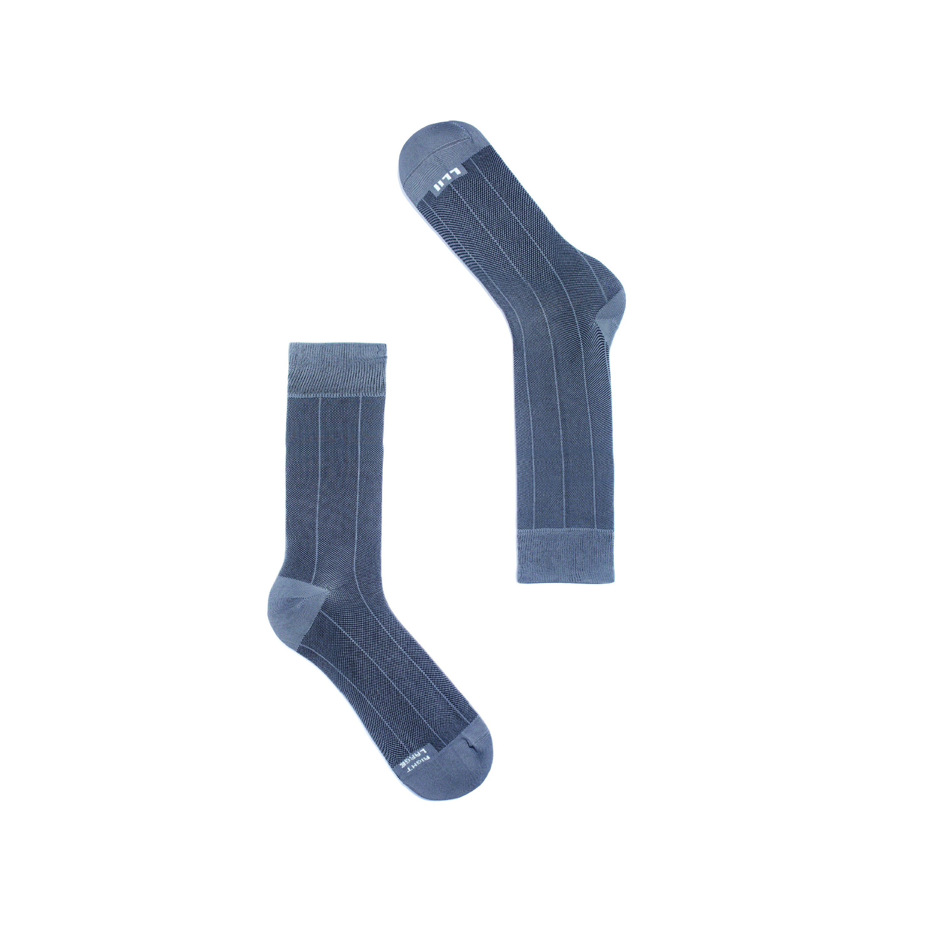 Calza Corta Weave Blocks - Pewter