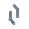 Calza Corta Weave Blocks - Silver