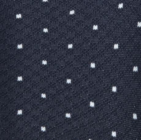 Piquet Dot Socks - 2 Paia