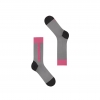 Calza Corta Side Blocks - Pewter Raspberry 
