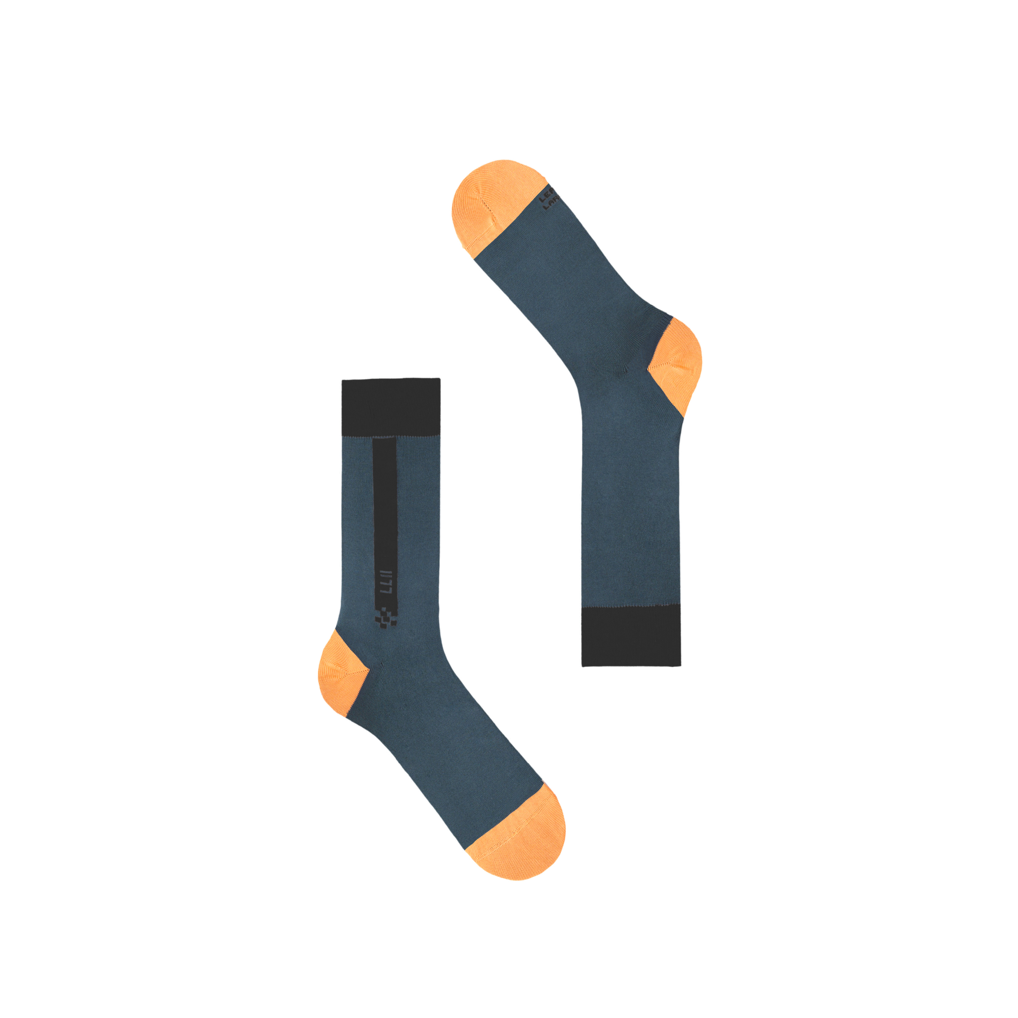 Calza Corta Side Blocks -  Urban Ink