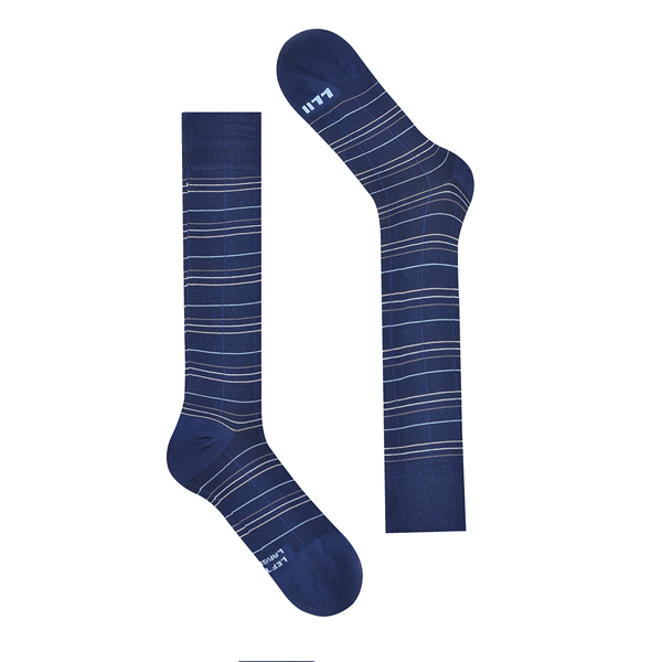 Calza Lunga Piquet Stripes