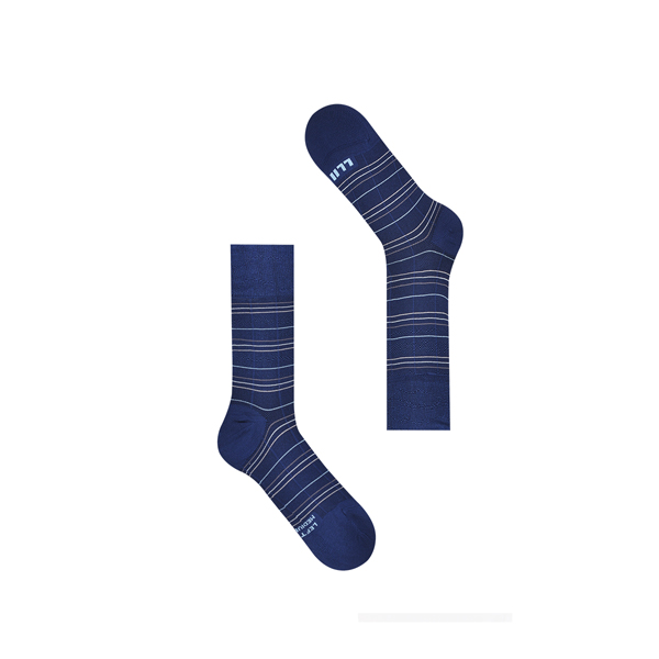 Calza Corta - Piquet Stripes - Orient