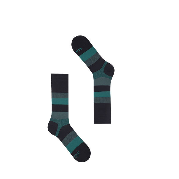 Calza Corta Super Stripe - Ink 
