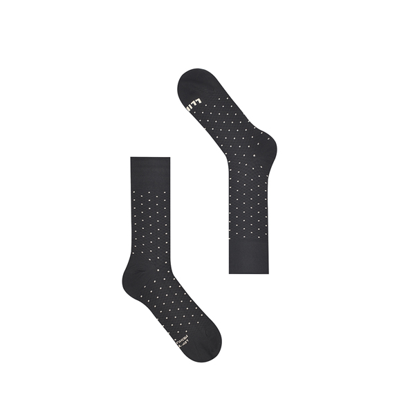 Calza Corta - Piquet Dot - Ink 