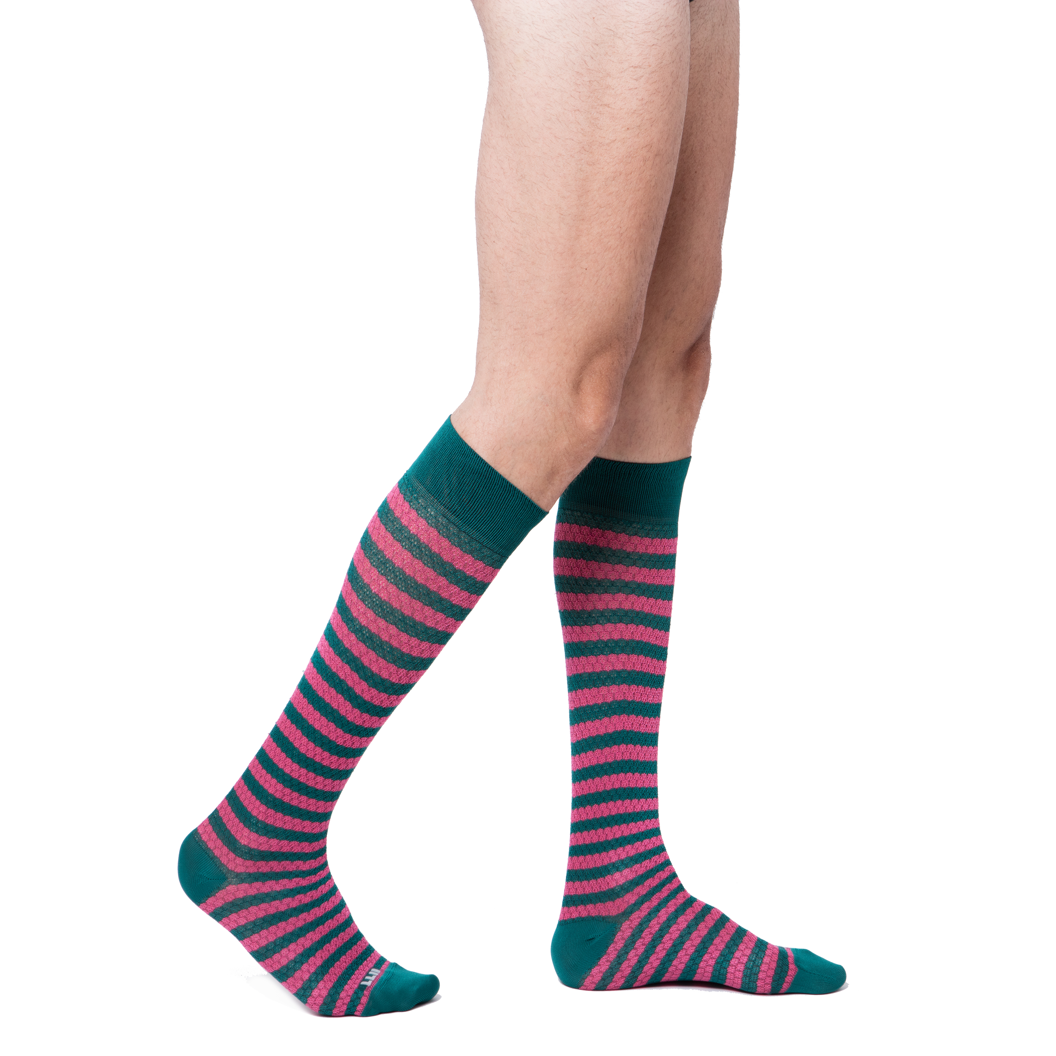Calza Lunga Stripe Knit - Antracite