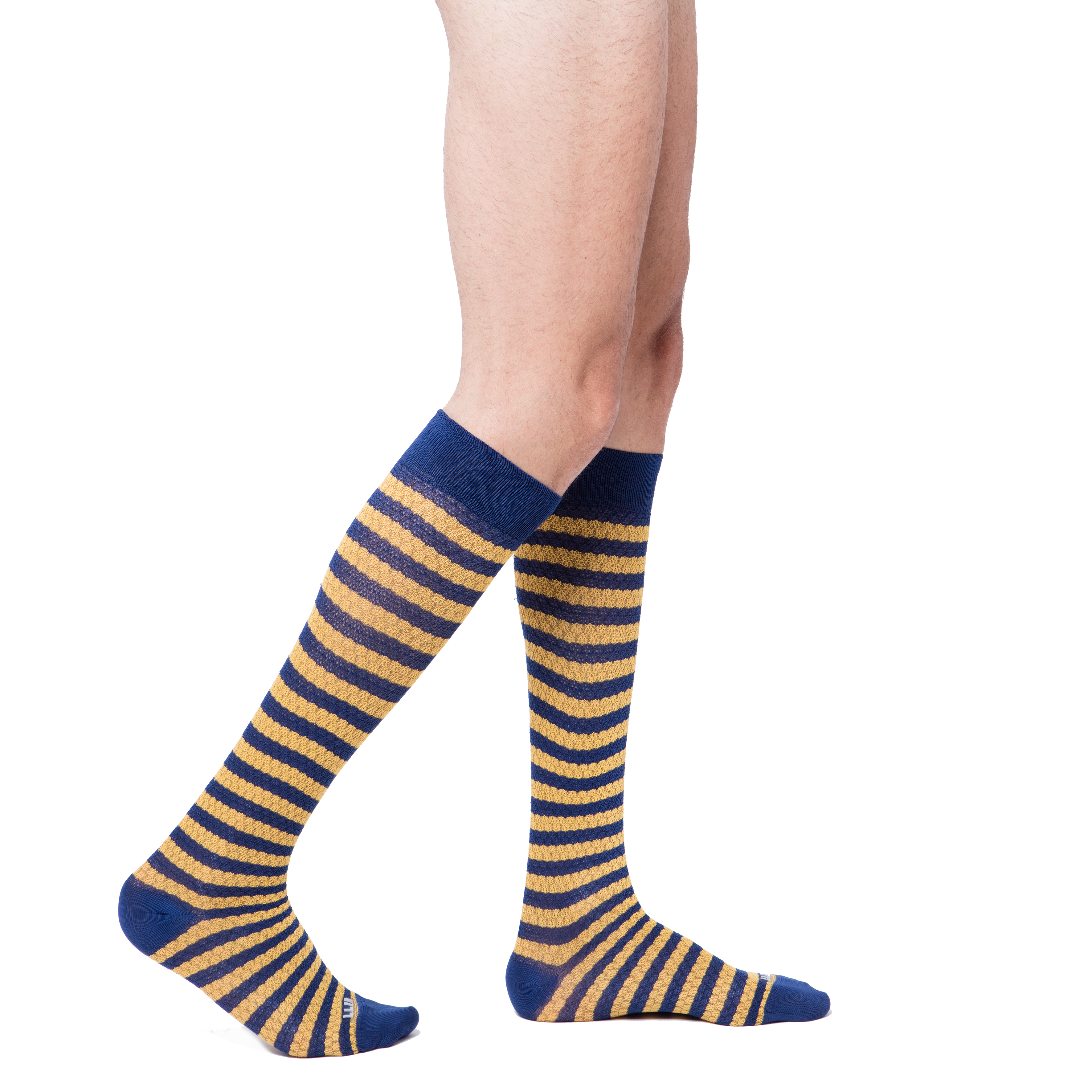 Calza Lunga Stripe Knit - Antracite