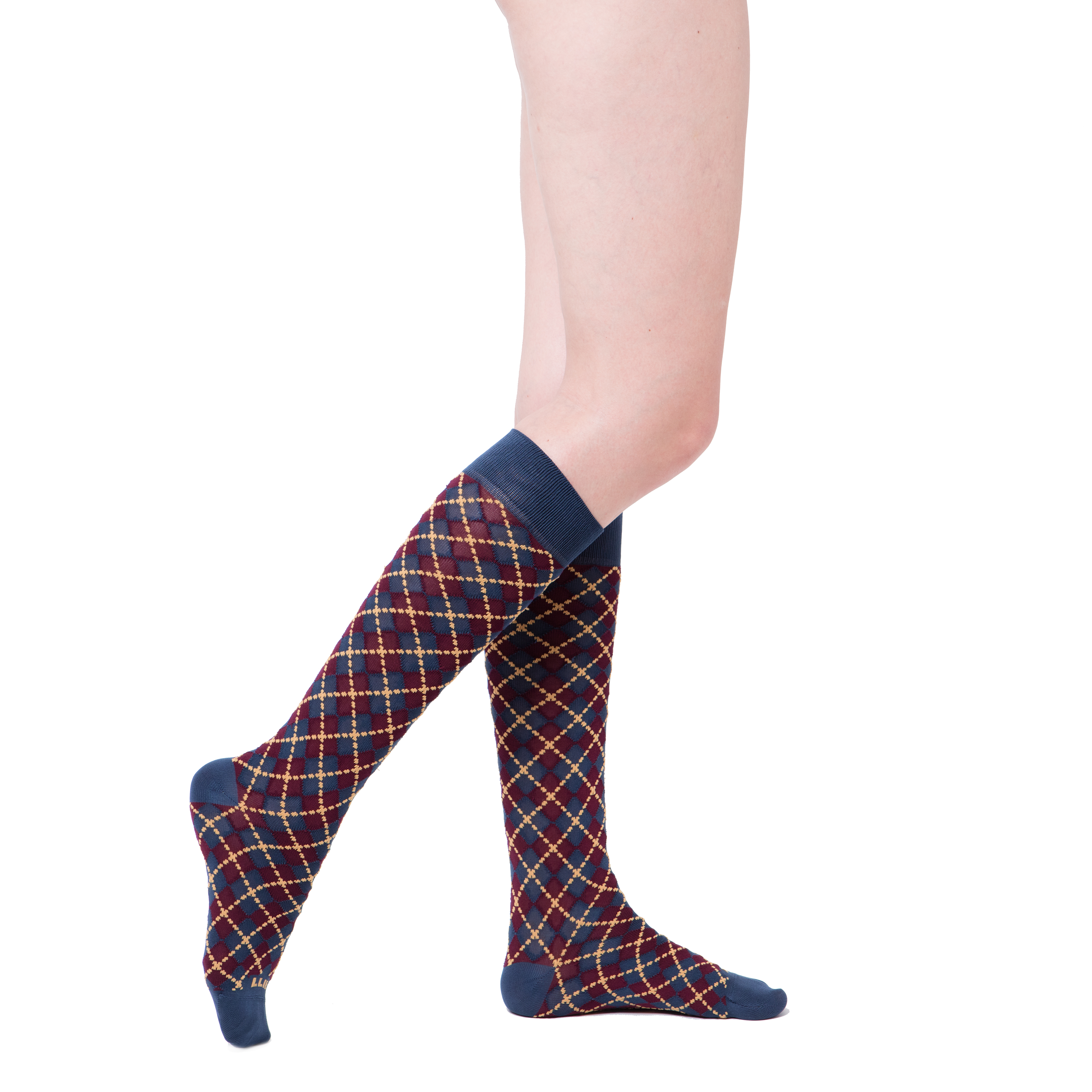 Argyle Knee High