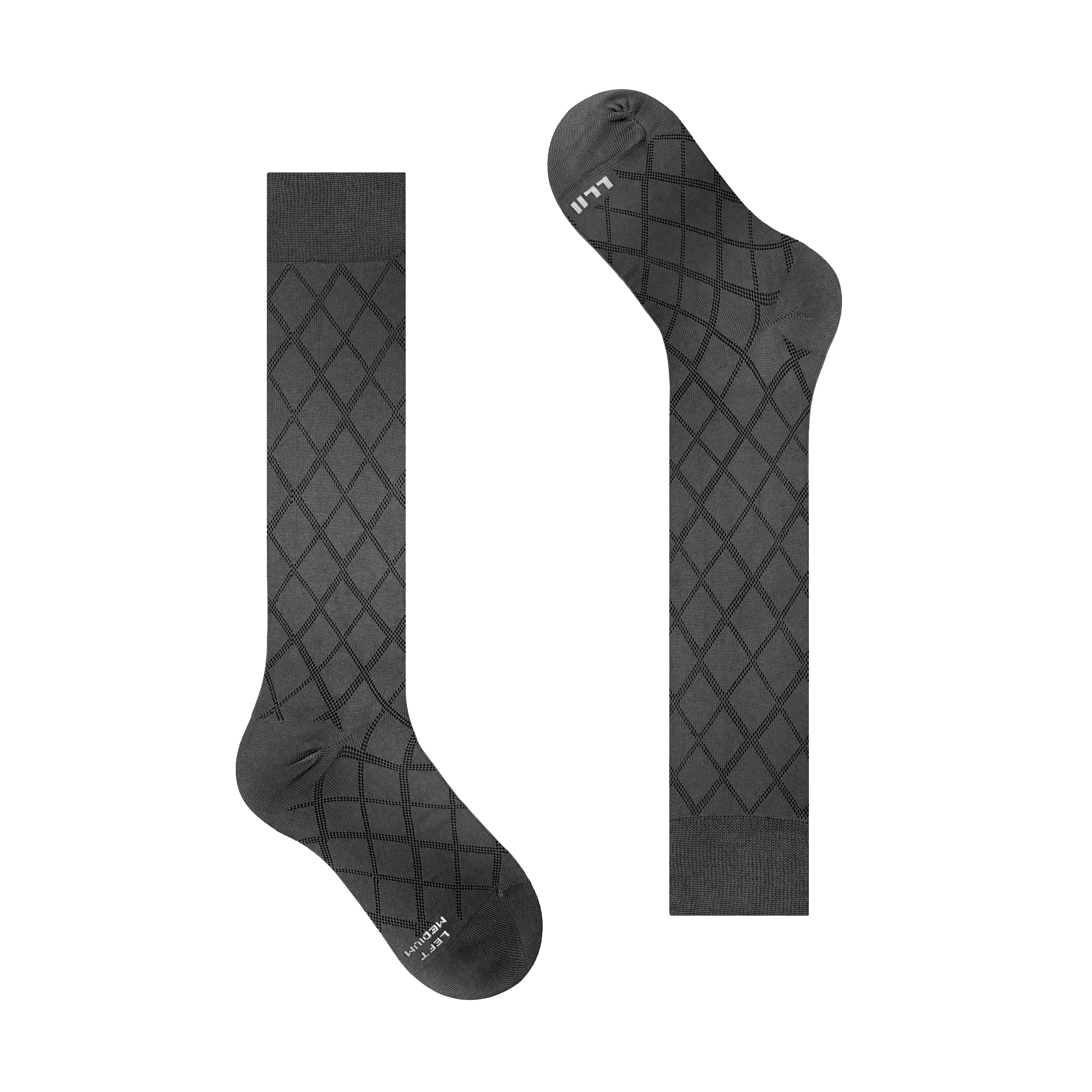 Calza Lunga Rhombus - Iron