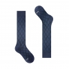 Calza Lunga Rhombus - Navy 