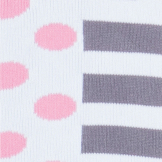 Calza Corta Stripes & Dots