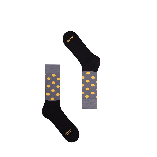 Unicolor & Dots Sock