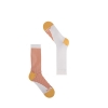 Calza Corta Side Ribs - Cream