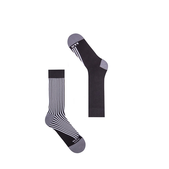 Calza Corta Side Ribs - Ink