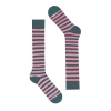 Calza Lunga Stripe Knit - Antracite