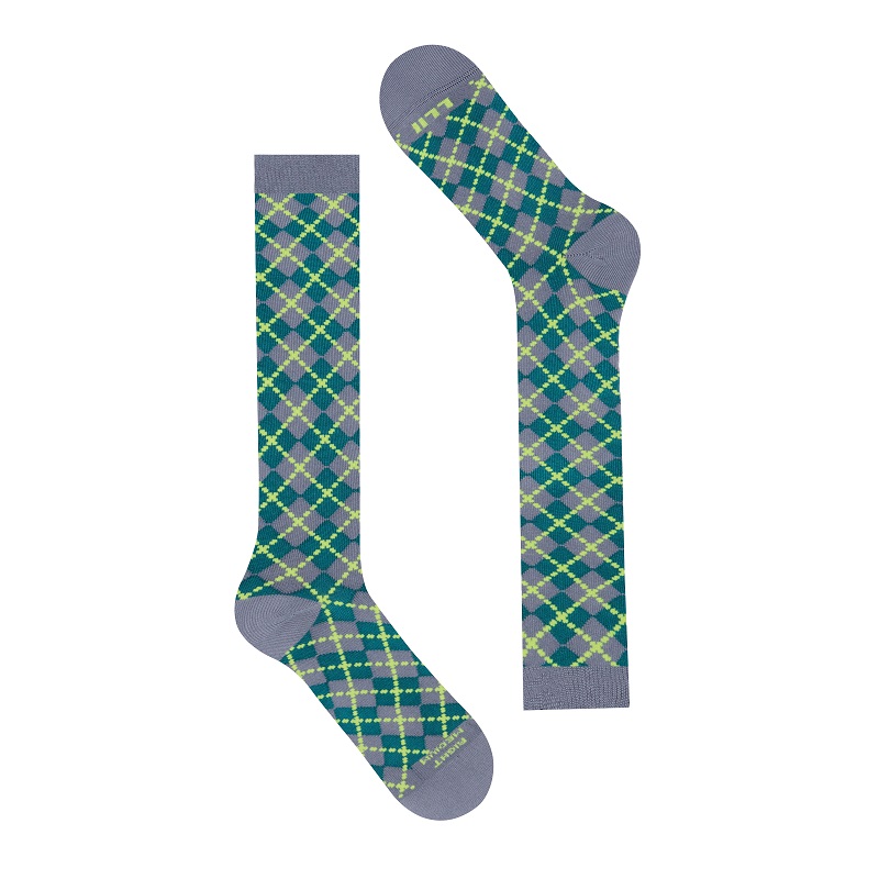 Argyle Knee High