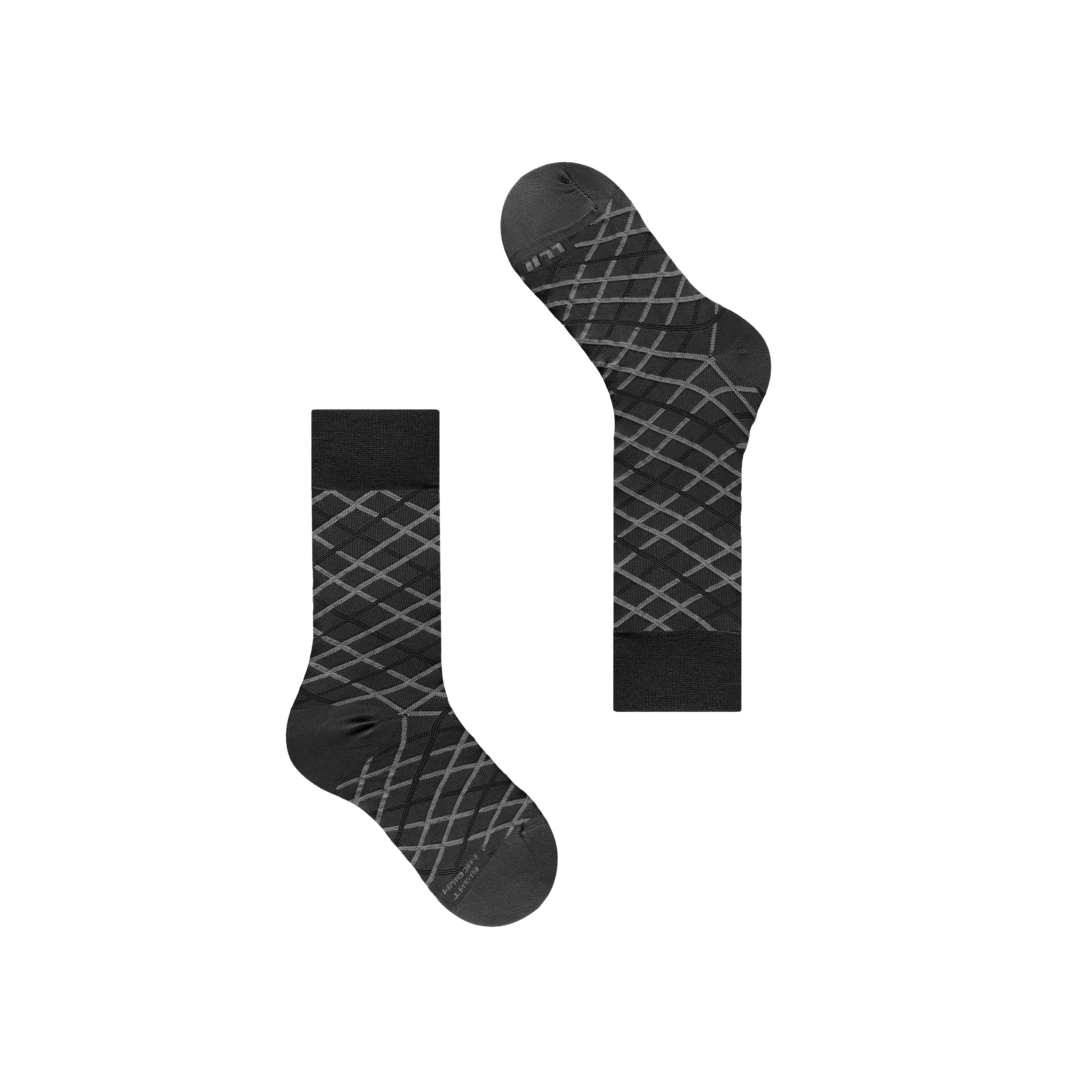 Calza Corta Crisscross - Ink 