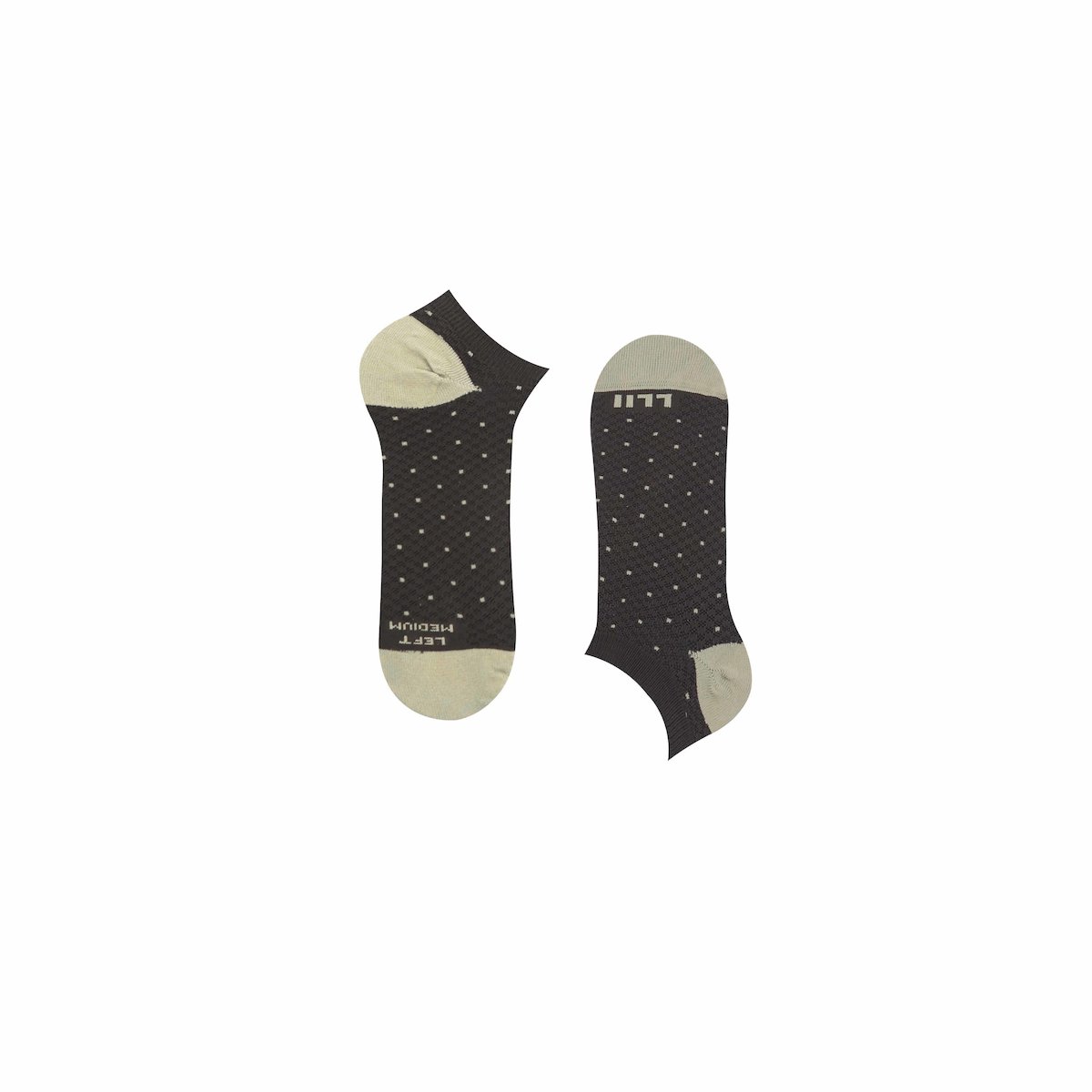 Piquet Dot Socks - 2 Paia