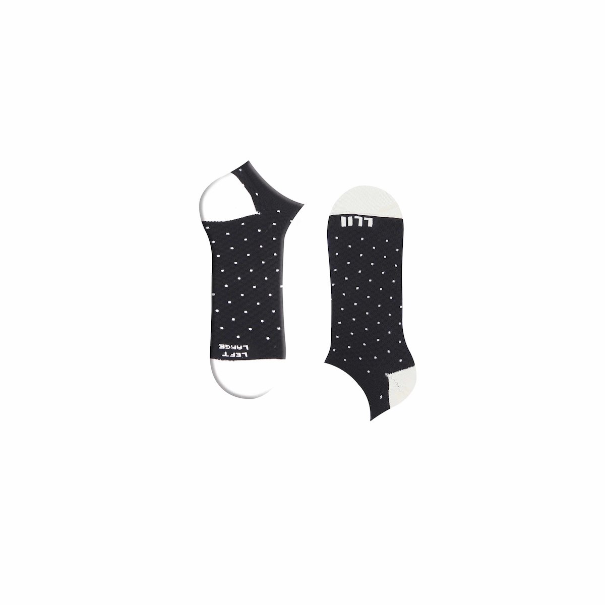 Piquet Dot Socks - 2 Paia