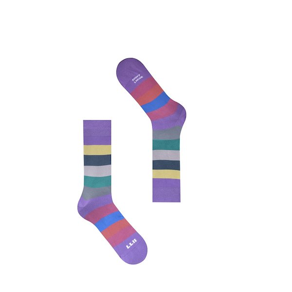 Multicolor Stripe Socks
