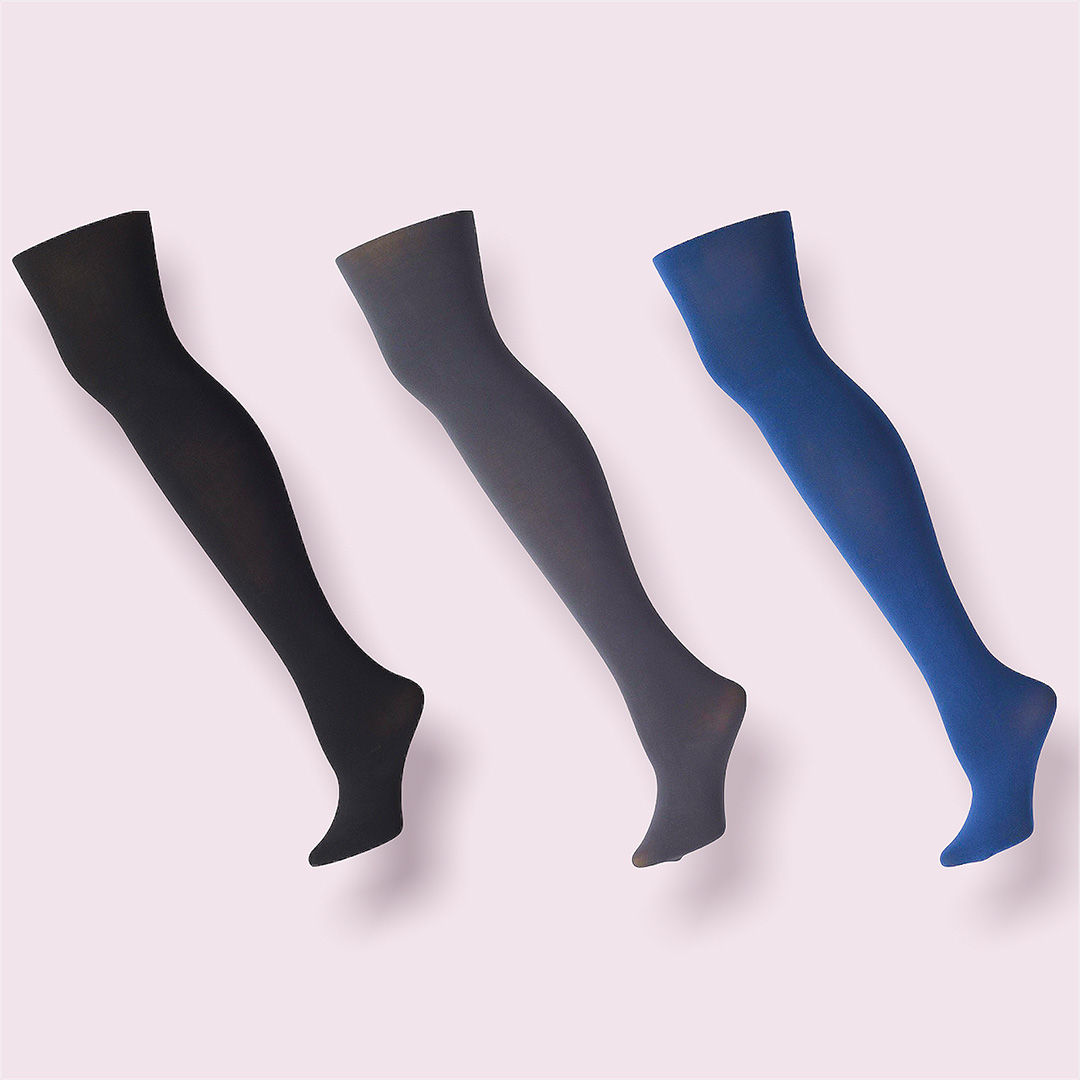 Multipack Trio Woman - 3 Paia Collant Unicolor 